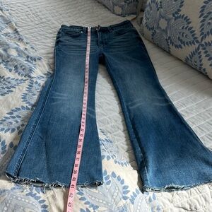 Judy Blue Flare Jeans in Deep Blue 11/30